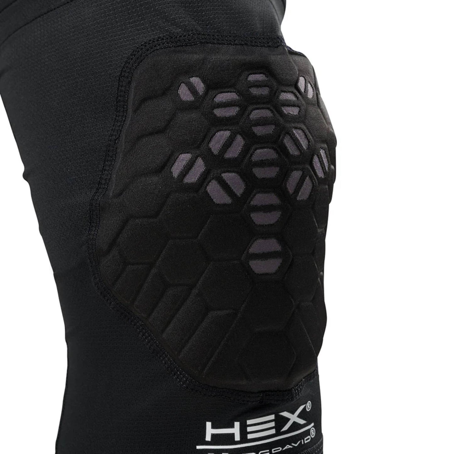 HEX Viz Knee/Elbow/Shin Pad Pair Black/Grey