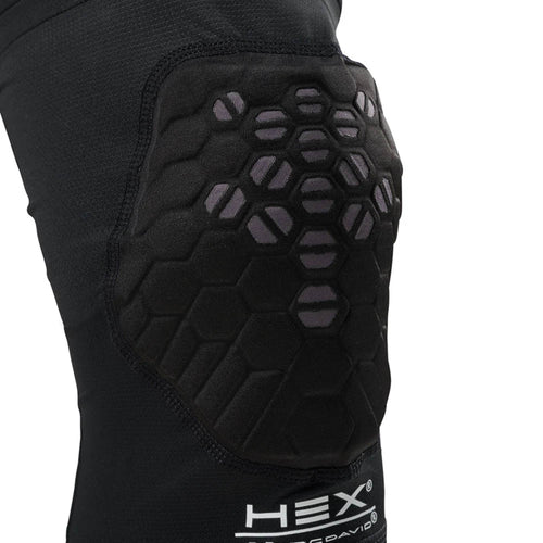 HEX Viz Knee/Elbow/Shin Pad Pair Black/Grey