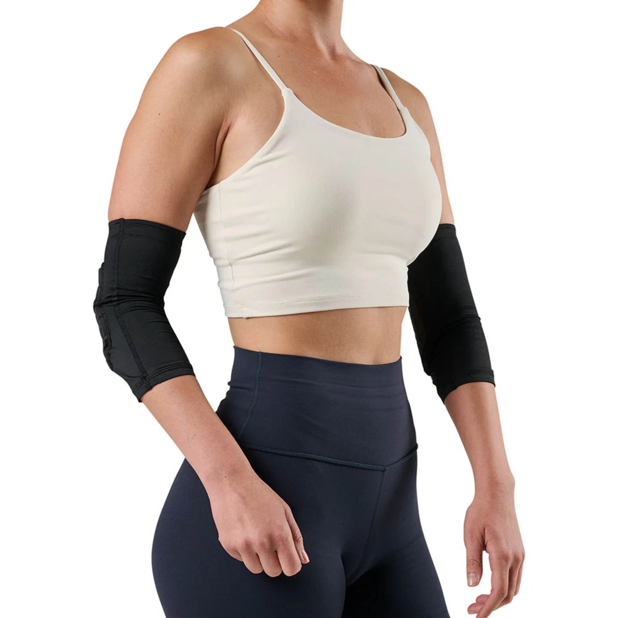 HEX Viz Knee/Elbow/Shin Pad Pair Black/Grey