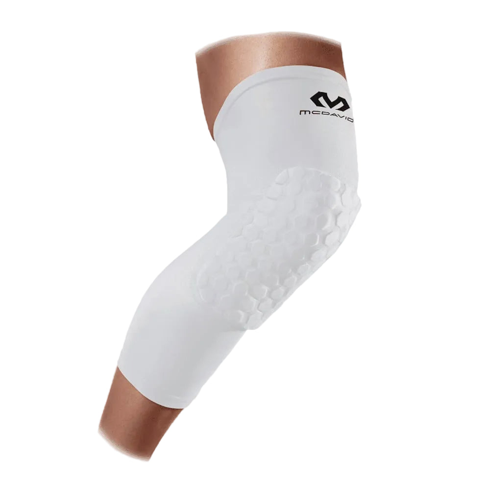 McDavid Hexpad Leg Sleeves White
